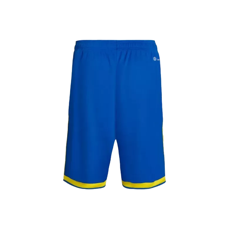 Boca Juniors Home Soccer Shorts 2022/23 - vstockx