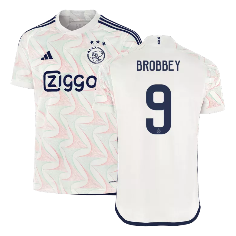 BROBBEY #9 Ajax Away Soccer Jersey 2023/24 - vstockx