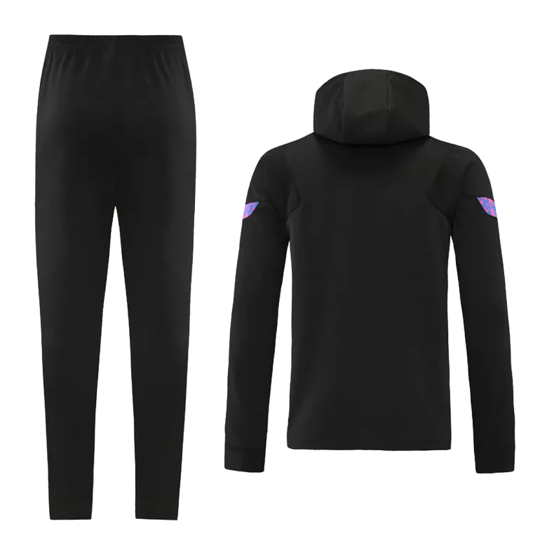 Barcelona Hoodie Tracksuit 2021/22 Black&Purple - vstockx