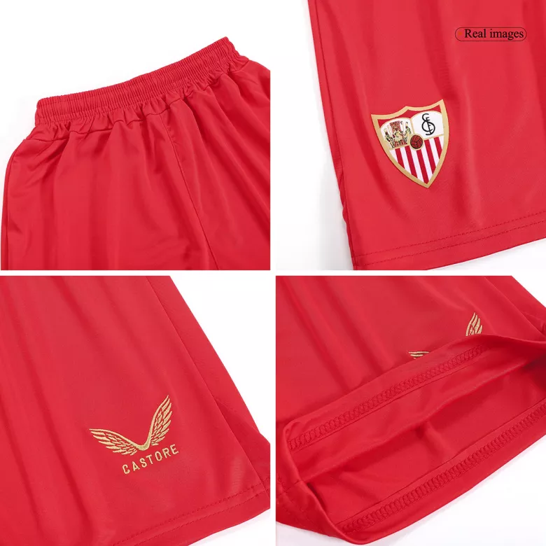 Sevilla Away Kids Soccer Jerseys Kit 2023/24 - vstockx