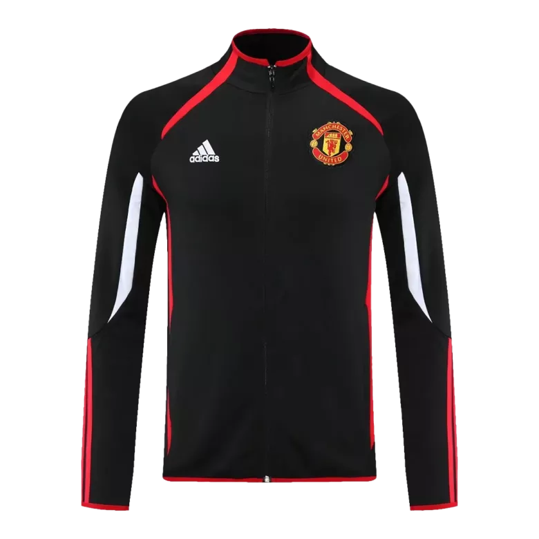 Manchester United Tracksuit 2021/22 Black - vstockx