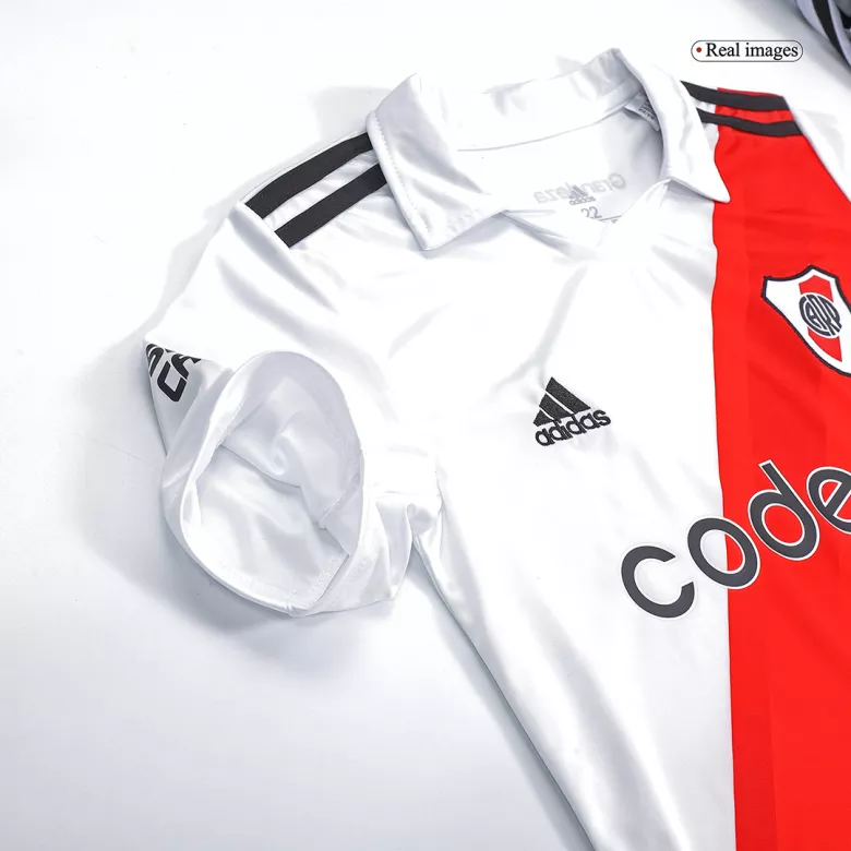 River Plate Home Kids Jerseys Kit 2022/23 - vstockx