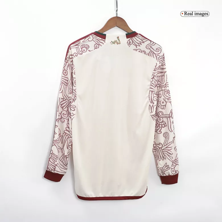 Mexico Away Long Sleeve Soccer Jersey 2022 - vstockx