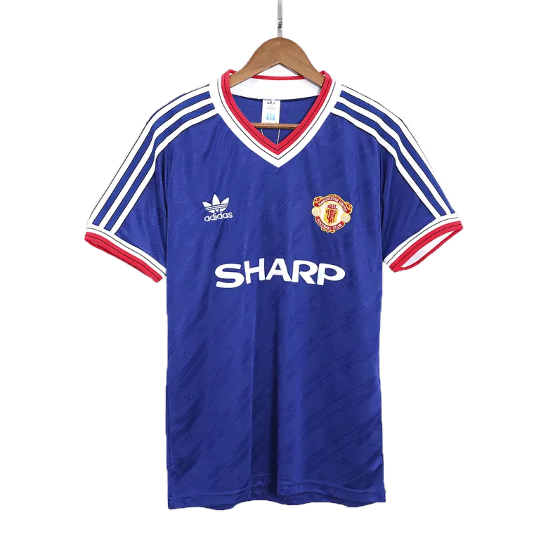 Vintage Soccer Jersey Manchester United Away 1986              �� - vstockx