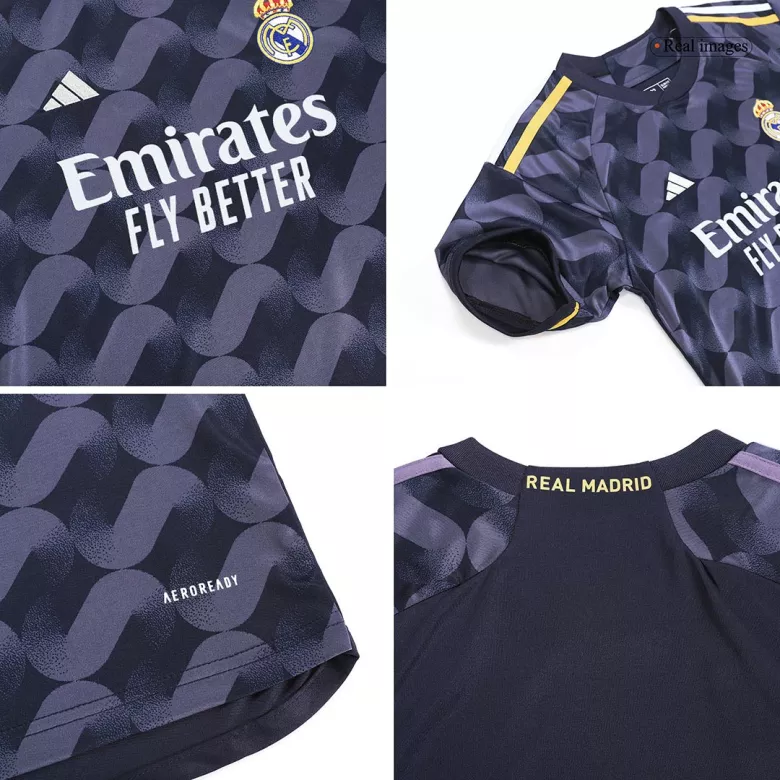 Real Madrid Away Kids Jerseys Kit 2023/24 - vstockx
