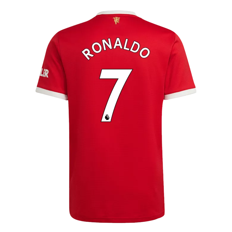 RONALDO #7 Manchester United Home Soccer Jersey 2021/22 - vstockx