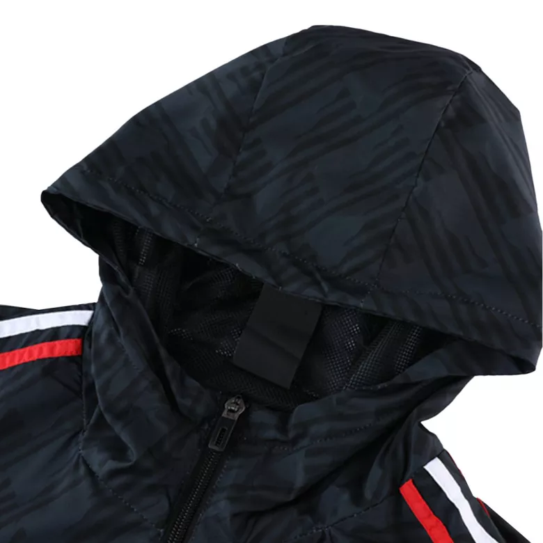 Sao Paulo FC Hoodie Windbreaker Jacket 2022/23 - Black - vstockx