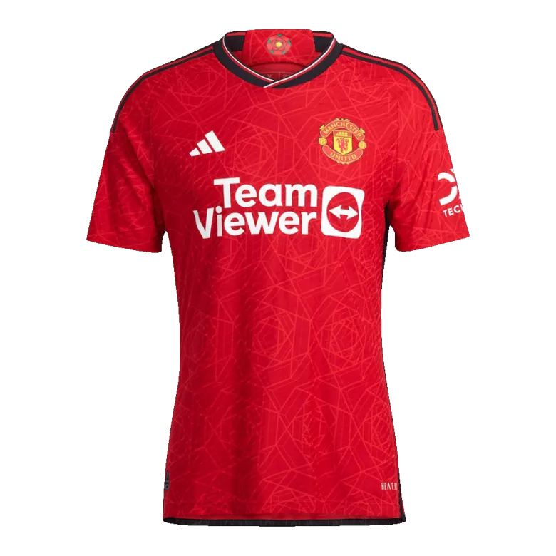 B.FERNANDES #8 Manchester United Home Authentic Jersey 2023/24 - vstockx