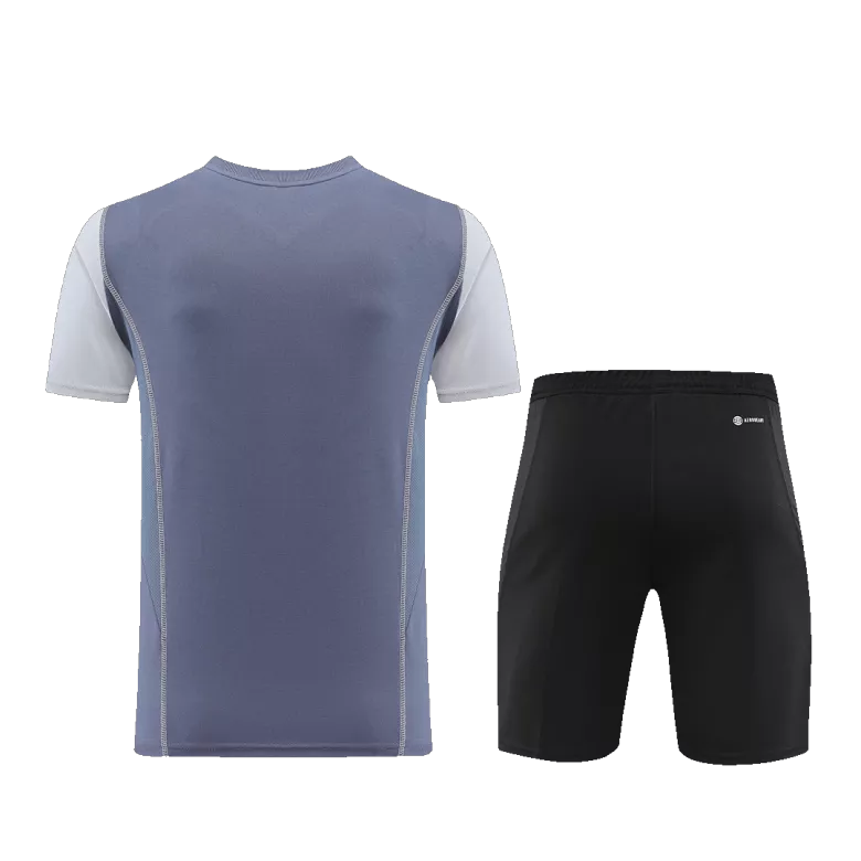 Customize Team Jersey Kit(Shirt+Short) Gray - vstockx