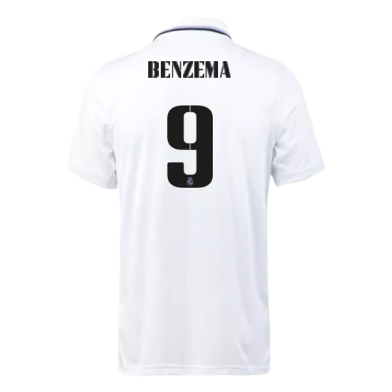 BENZEMA #9 Real Madrid Home Jersey 2022/23 - vstockx