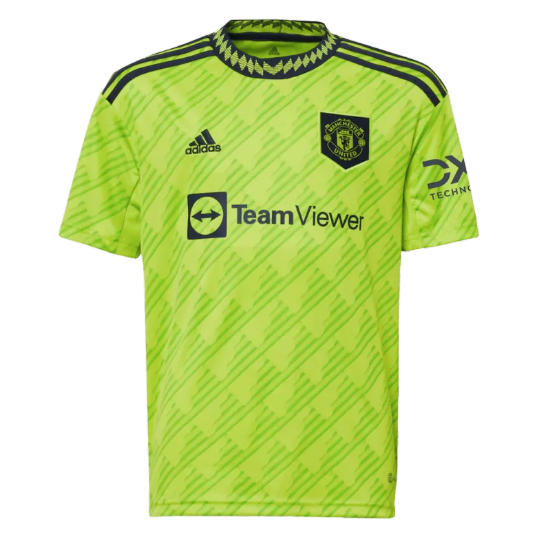 Manchester United Third Away Kids Soccer Jerseys Full Kit 2022/23 - vstockx