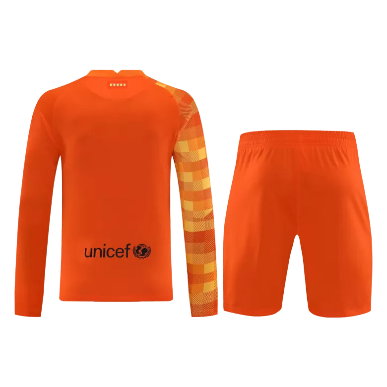 Barcelona Goalkeeper Long Sleeve Jerseys Kit 2021/22 - vstockx