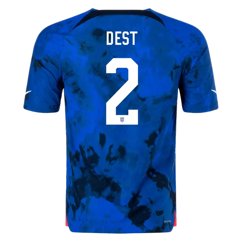 DEST #2 USA Away Authentic Jersey World Cup 2022 - vstockx