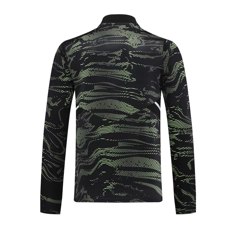 Manchester United 1/4 Zip Tracksuit 2022/23 Black - vstockx