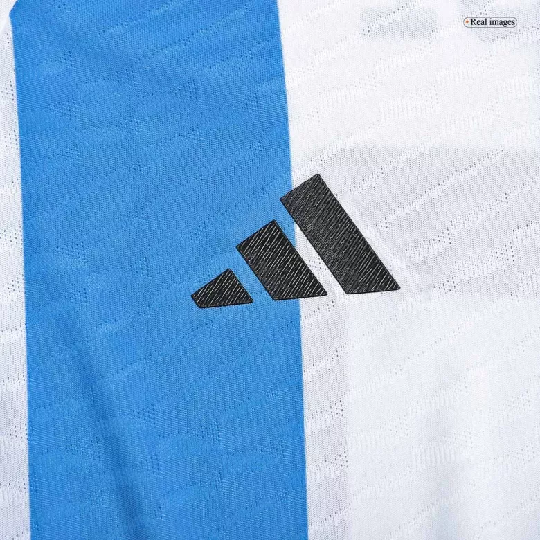 New MESSI #10 Argentina Home World Cup 2022 Champion Authentic Jersey - vstockx