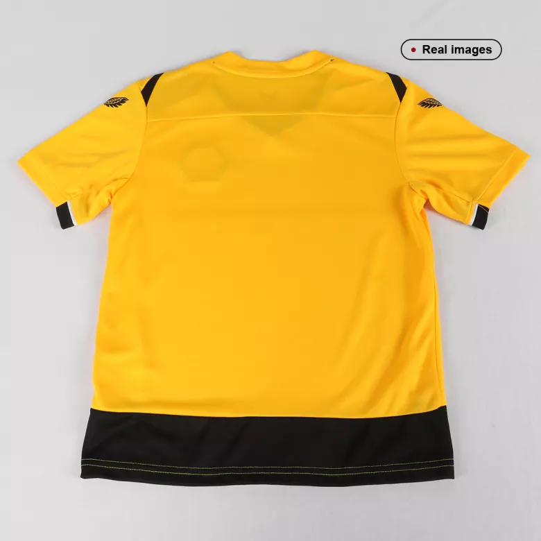 Wolverhampton Wanderers Home Kids Soccer Jerseys Kit 2022/23 - vstockx