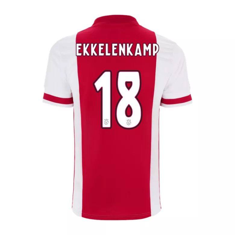 EKKELENKAMP #18 Ajax Home Soccer Jersey 2020/21 - vstockx