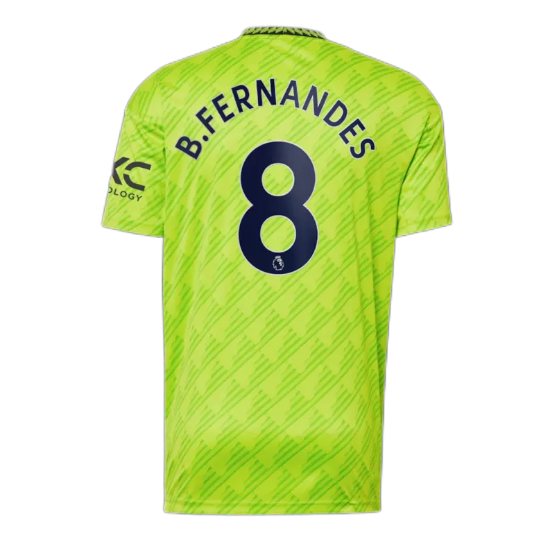 B.FERNANDES #8 Manchester United Third Away Jersey Shirt 2022/23 - vstockx