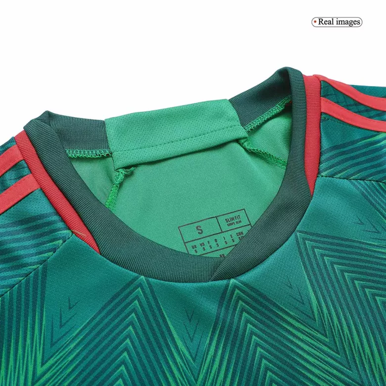 H.LOZANO #22 Mexico Home Jersey World Cup 2022 - vstockx