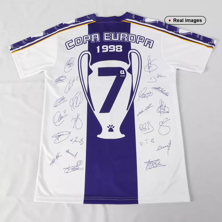 Retro Real Madrid Jersey 1997/98 UCL Commemorate - vstockx
