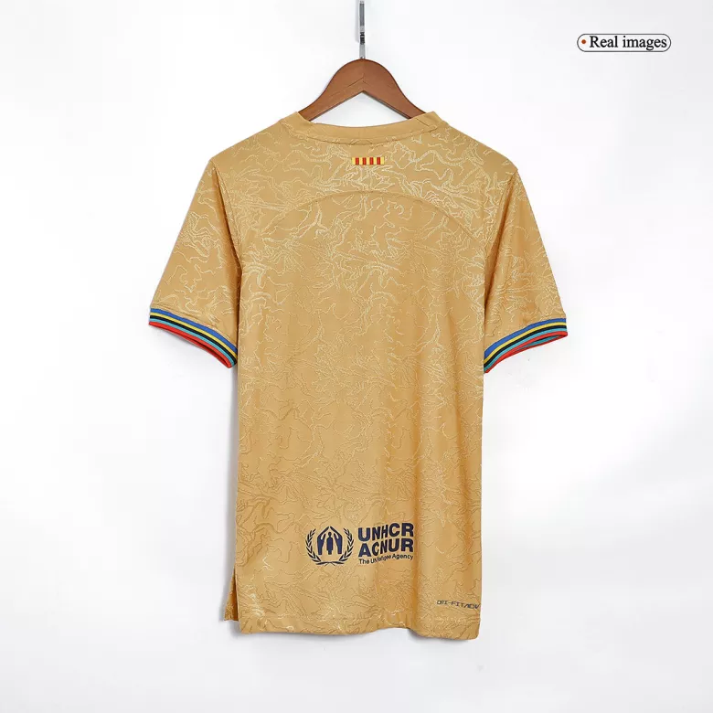 PEDRI #8 Barcelona Away Authentic Jersey 2022/23 - vstockx