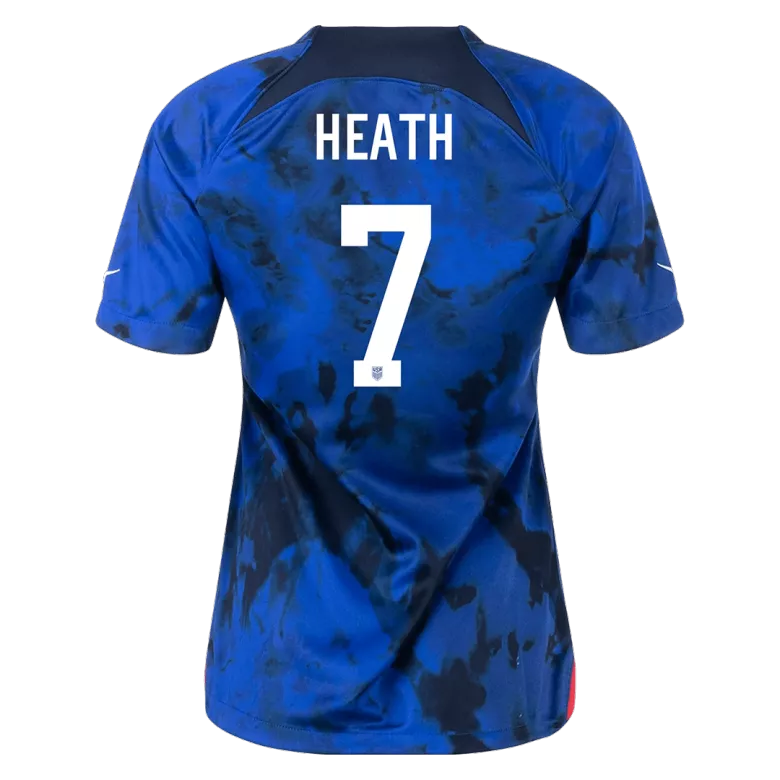 HEATH #7 USA Away Jersey World Cup 2022 Women - vstockx