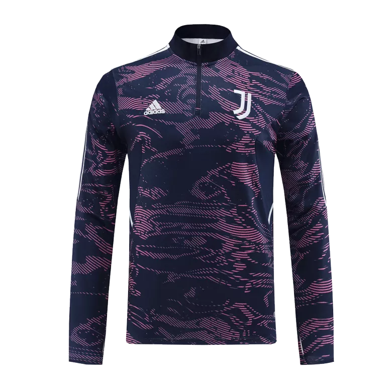 Juventus 1/4 Zip Tracksuit 2022/23 Royal Blue - vstockx