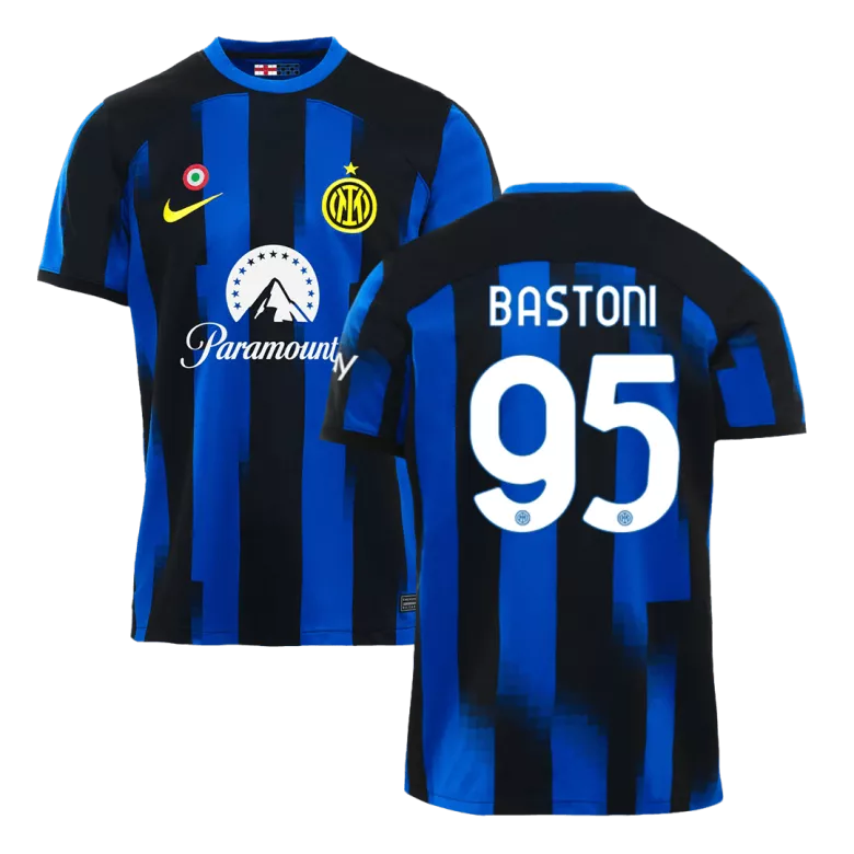 BASTONI #95 Inter Milan Home Soccer Jersey 2023/24 - vstockx