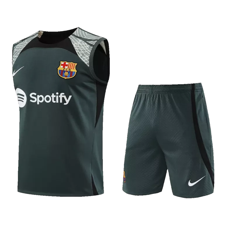Barcelona Jerseys Sleeveless Training Kit 2023/24 - vstockx