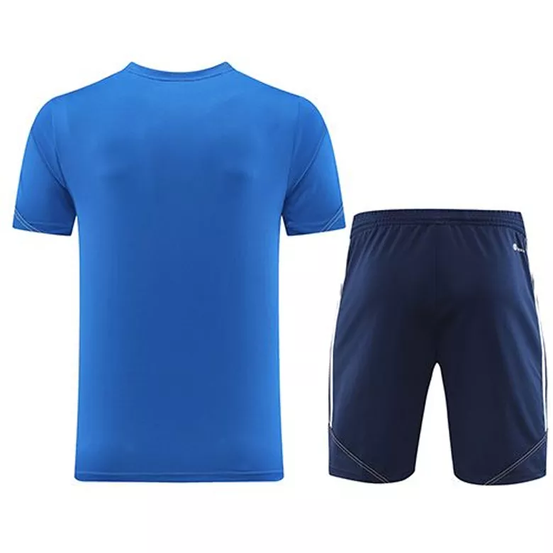 Customize Team Jersey Kit(Shirt+Short) Blue AD02 - vstockx