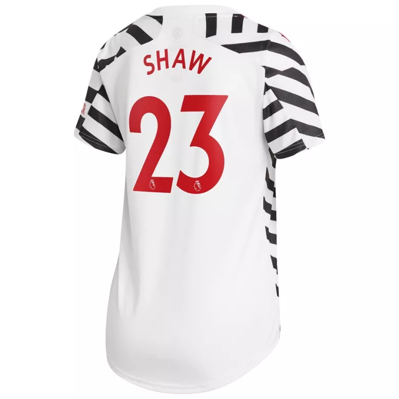 SHAW #23 Manchester United Third Away Soccer Jersey 2020/21 Women - vstockx