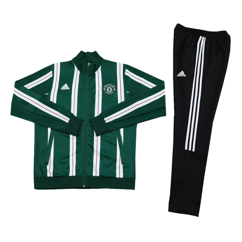Manchester United Tracksuit 2023/24 Green&White - vstockx