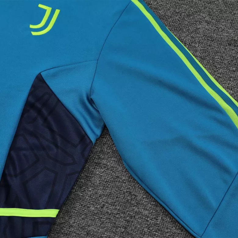 Juventus 1/4 Zip Tracksuit 2022/23 Blue - vstockx