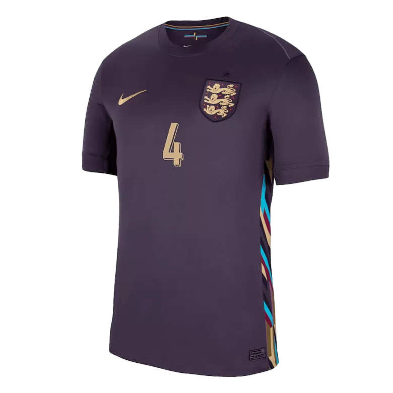 RICE #4 England Away Soccer Jersey 2024 - vstockx
