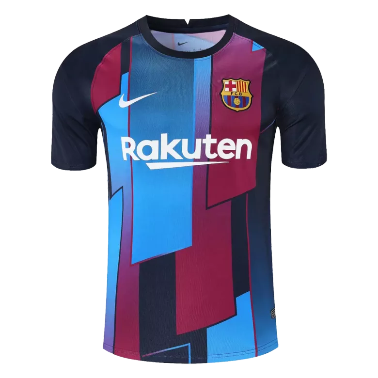 Barcelona Pre-Match Soccer Jersey 2021/22 - vstockx