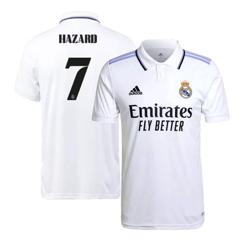 HAZARD #7 Real Madrid Home Jersey 2022/23 - vstockx