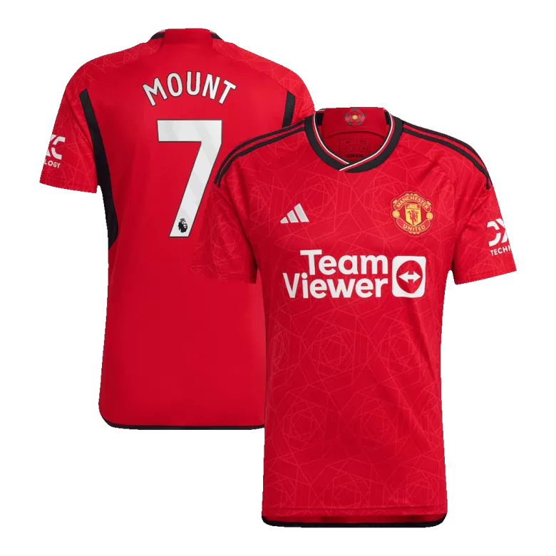 MOUNT #7 Manchester United Home Jersey 2023/24 - vstockx