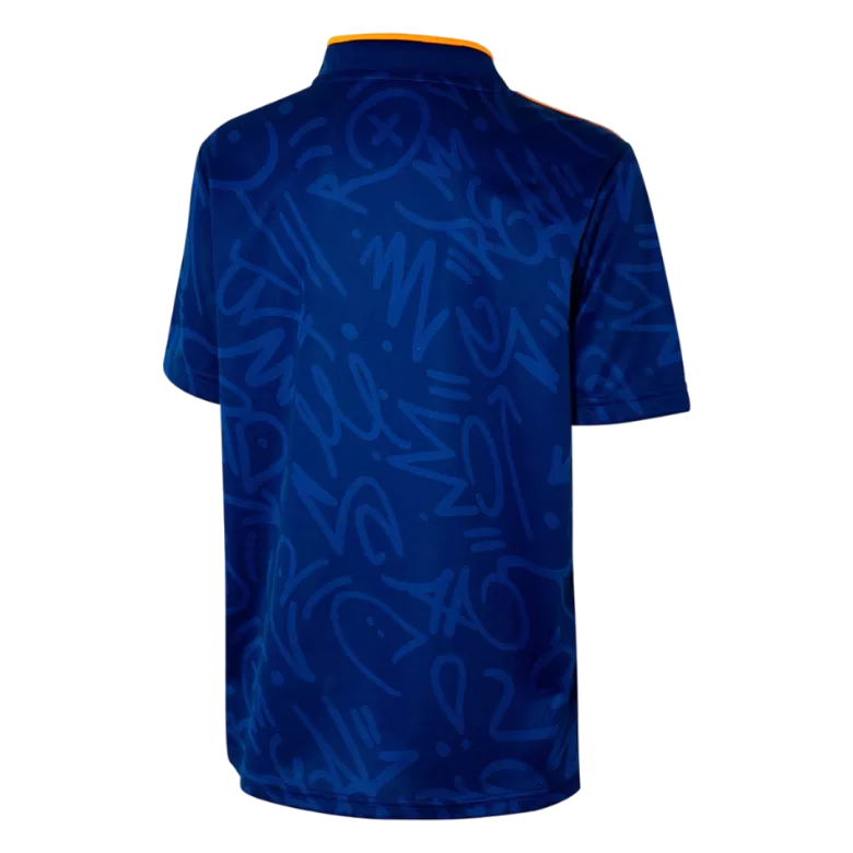 Real Madrid Away Kids Soccer Jerseys Full Kit 2021/22 - vstockx