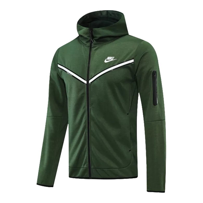 Hoodie Jacket Customize Tracksuit Green - vstockx