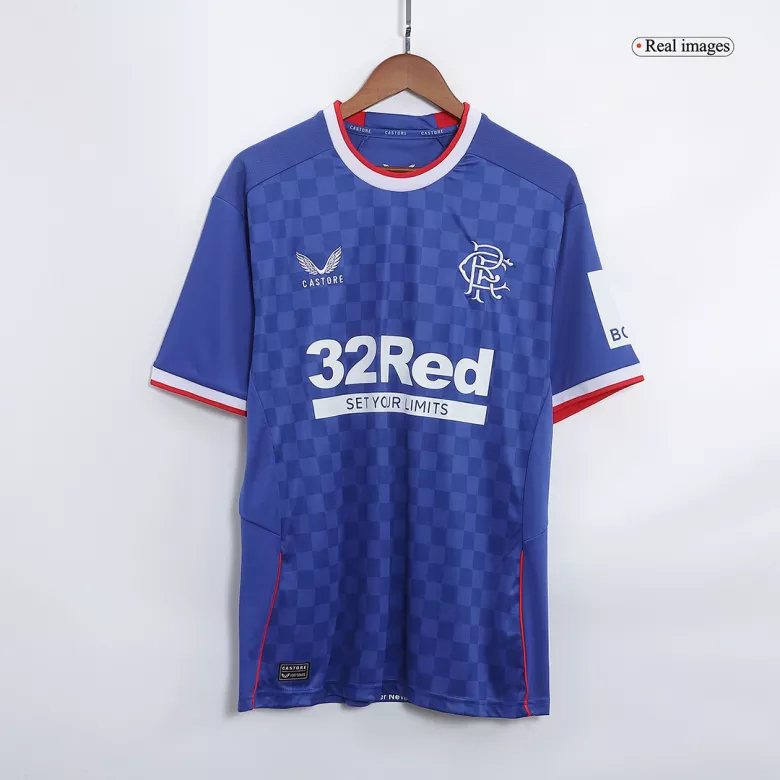 Replica Glasgow Rangers Home Jersey 2022/23 By Castore - vstockx