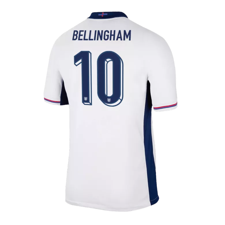 BELLINGHAM #10 England Home Soccer Jersey EURO 2024 - vstockx