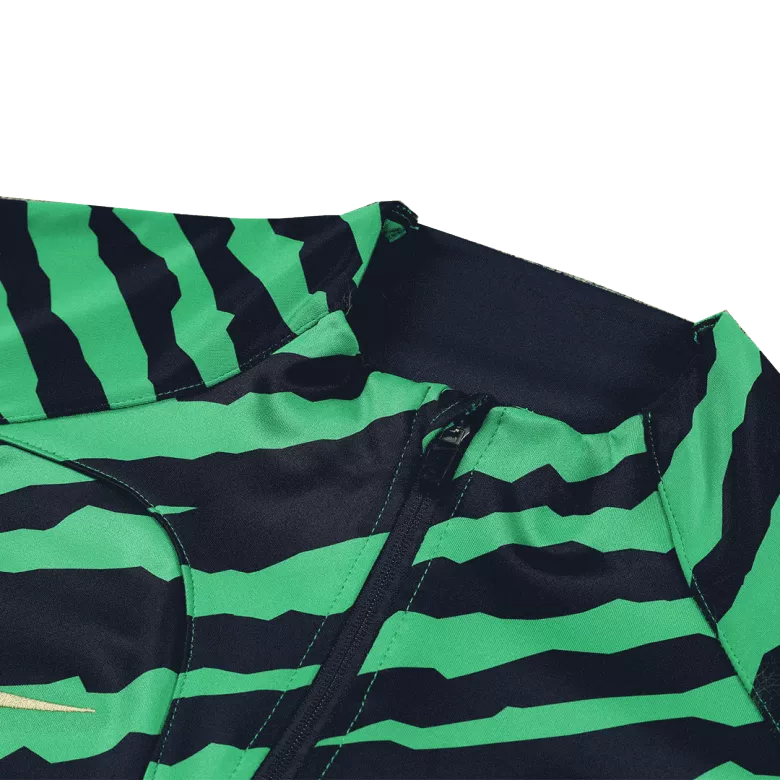 Brazil Jacket Tracksuit 2022 Green&Black - vstockx