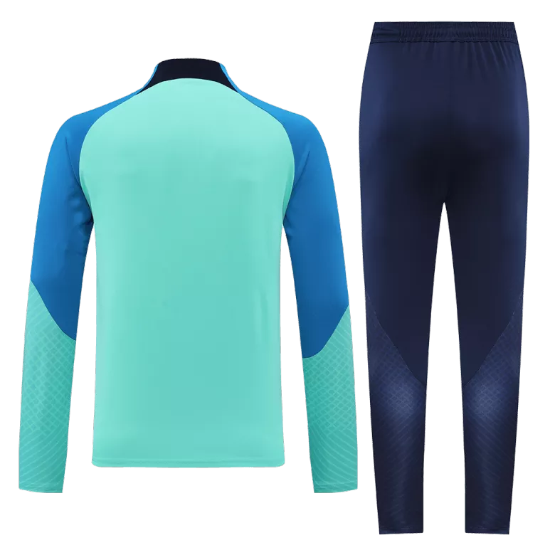 Barcelona 1/4 Zip Tracksuit 2022/23 Green - vstockx