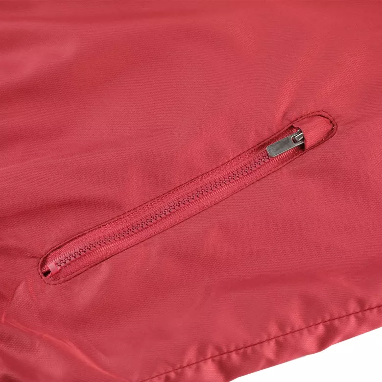 Roma Hoodie Windbreaker Jacket 2022/23 - Black&Red - vstockx