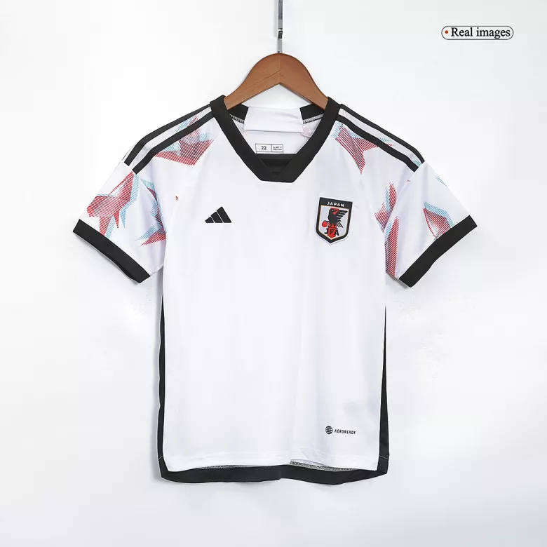Japan Away World Cup Kids Jerseys Kit 2022 - vstockx