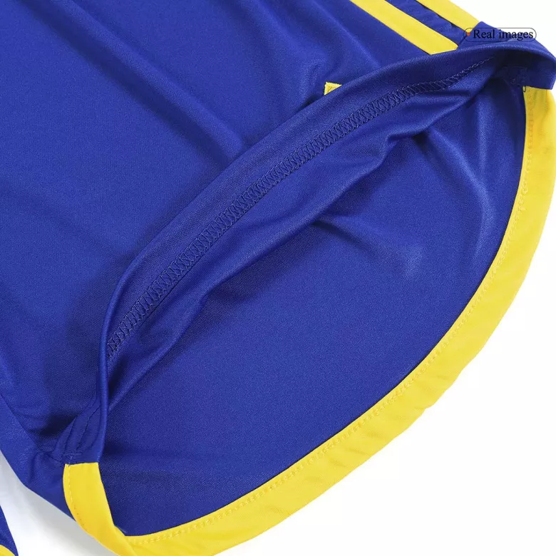 Boca Juniors Home Soccer Shorts 2023/24 - vstockx