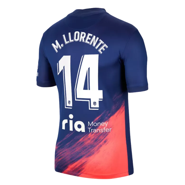 M. LLORENTE #14 Atletico Madrid Away Soccer Jersey 2021/22 - vstockx