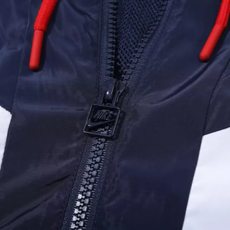 PSG Hoodie Windbreaker Jacket 2023/24 - Navy - vstockx