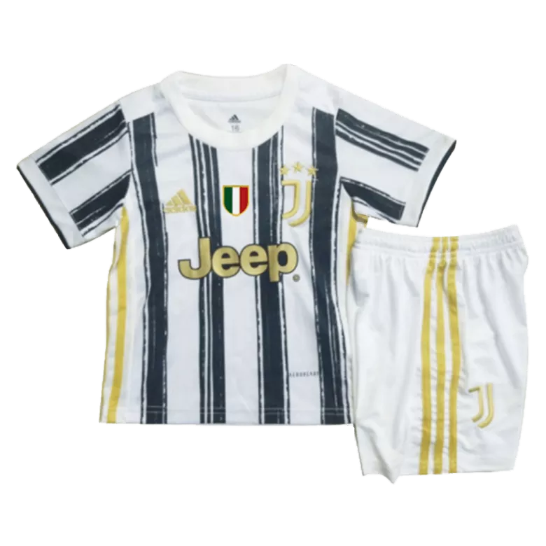 Juventus Home Kids Soccer Jerseys Kit 2020/21 - vstockx