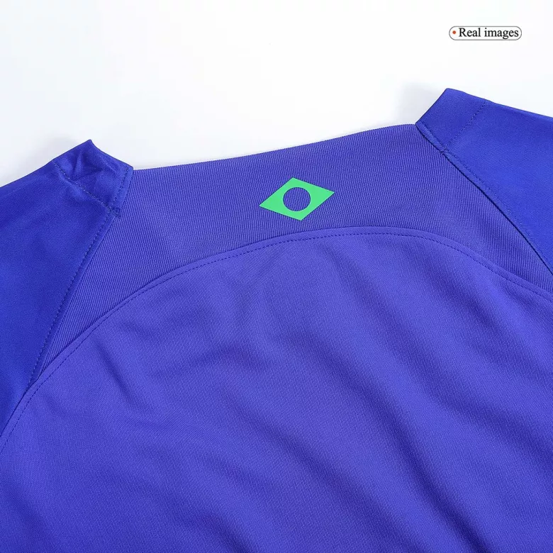 Brazil Away Soccer Jersey 2022 - vstockx